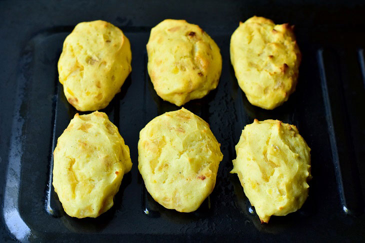 Potato zrazy in the oven - juicy and low-fat, be sure to try
