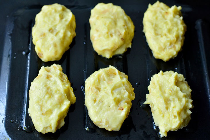 Potato zrazy in the oven - juicy and low-fat, be sure to try