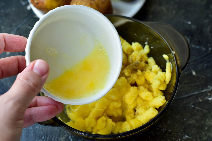 Potato zrazy in the oven - juicy and low-fat, be sure to try