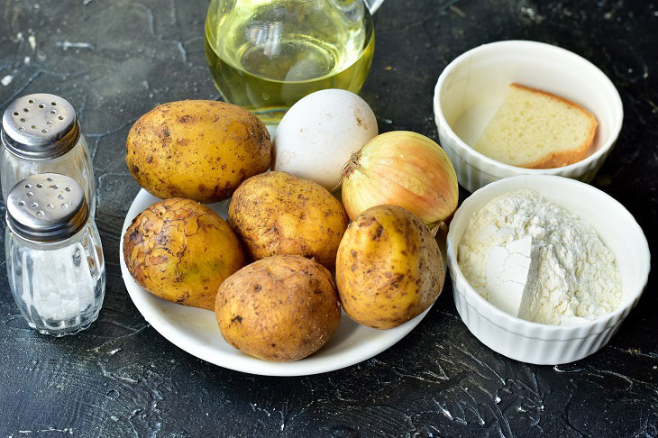 Potato zrazy in the oven - juicy and low-fat, be sure to try