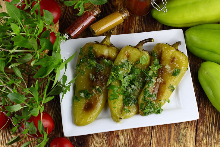 Pickled sweet peppers - a fragrant cold appetizer