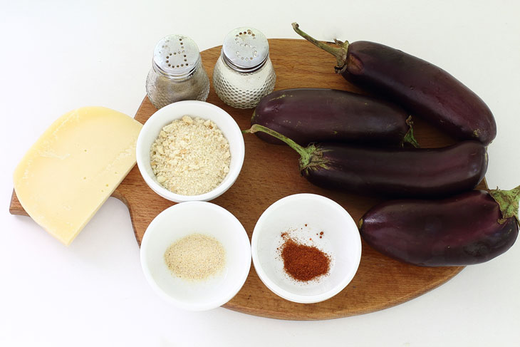 Eggplant baked in the oven with cheese - soft and juicy with a crispy crust