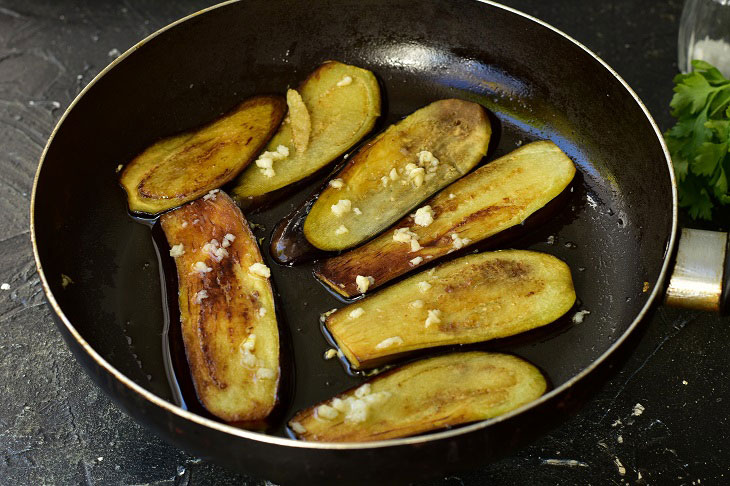 Spicy Italian eggplant - amazing in taste