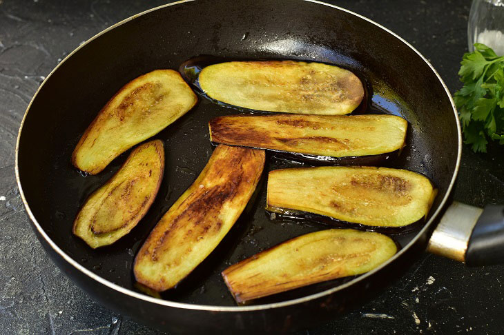 Spicy Italian eggplant - amazing in taste