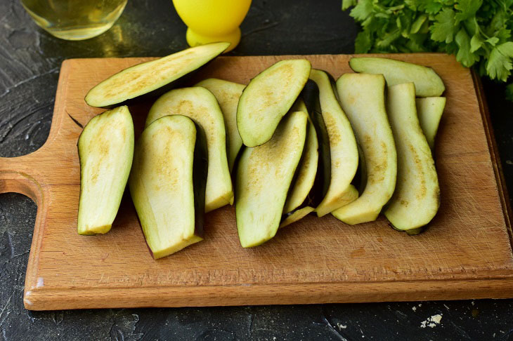 Spicy Italian eggplant - amazing in taste