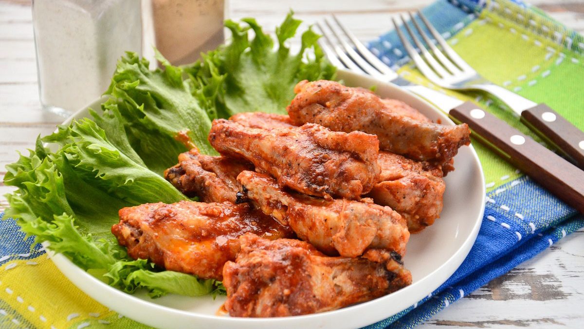Buffalo chicken wings – well, very tasty
