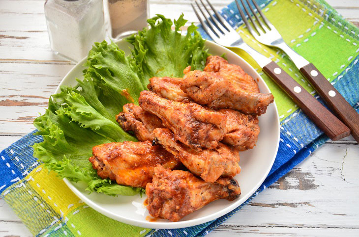 Buffalo chicken wings - well, very tasty