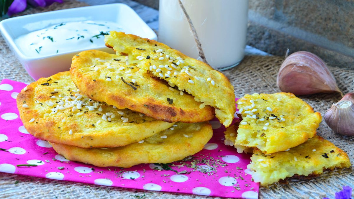 Finnish potato cakes – very tasty, ideal for a snack