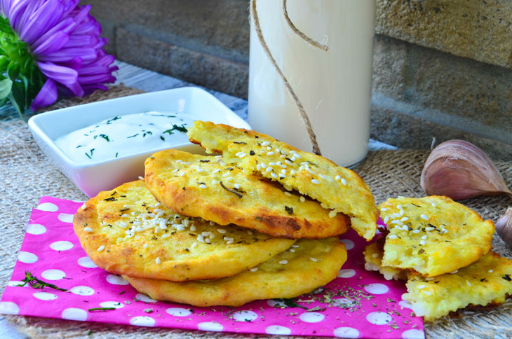 Finnish potato cakes - very tasty, ideal for a snack