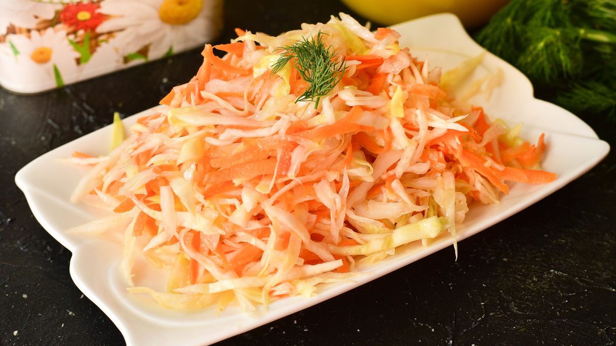 Sauerkraut with honey – step by step recipe with photo
