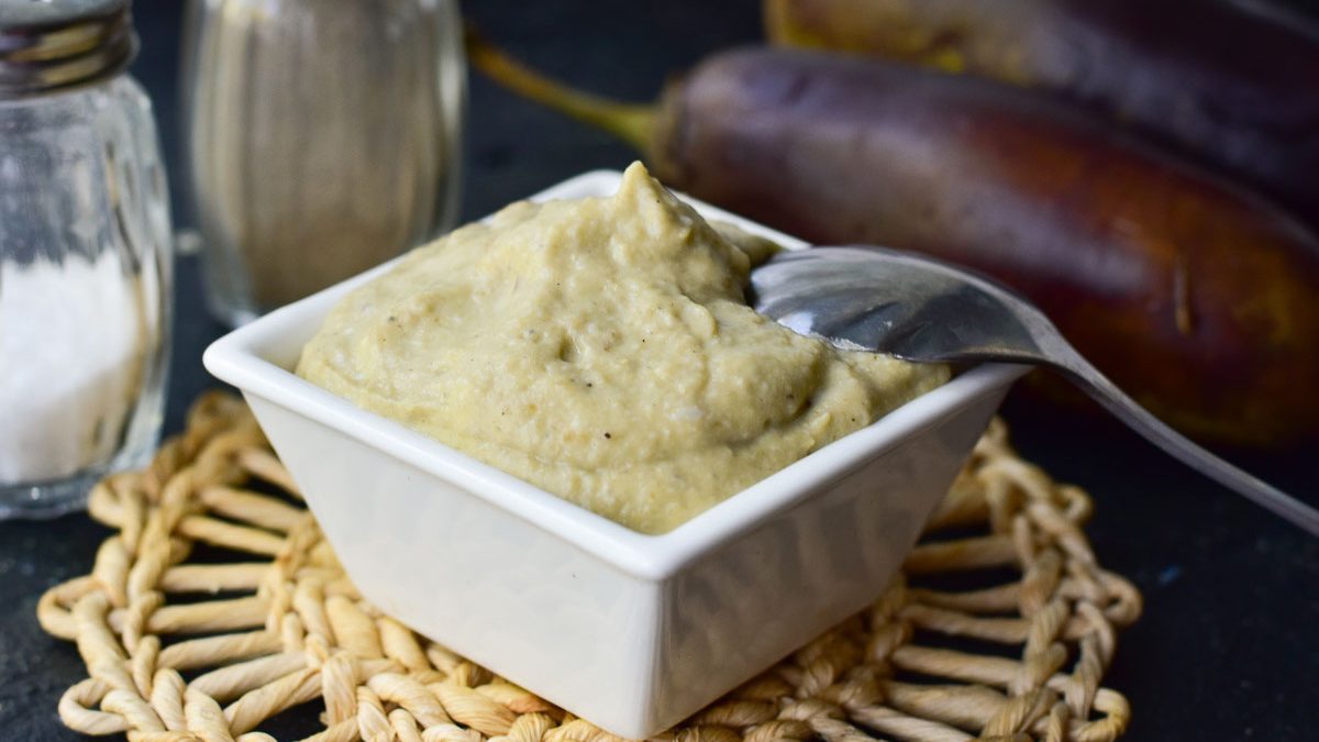 Eggplant pate – very tasty and unusual