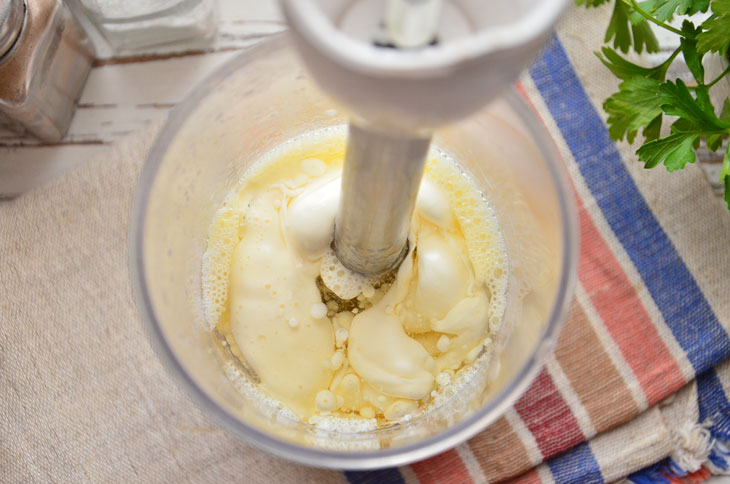 Homemade mayonnaise with milk - the recipe couldn't be easier