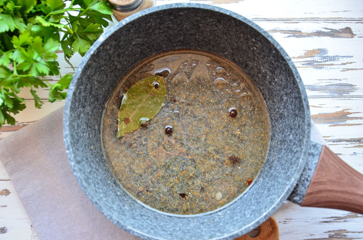 Marinated mushroom platter in 15 minutes - an amazing appetizer