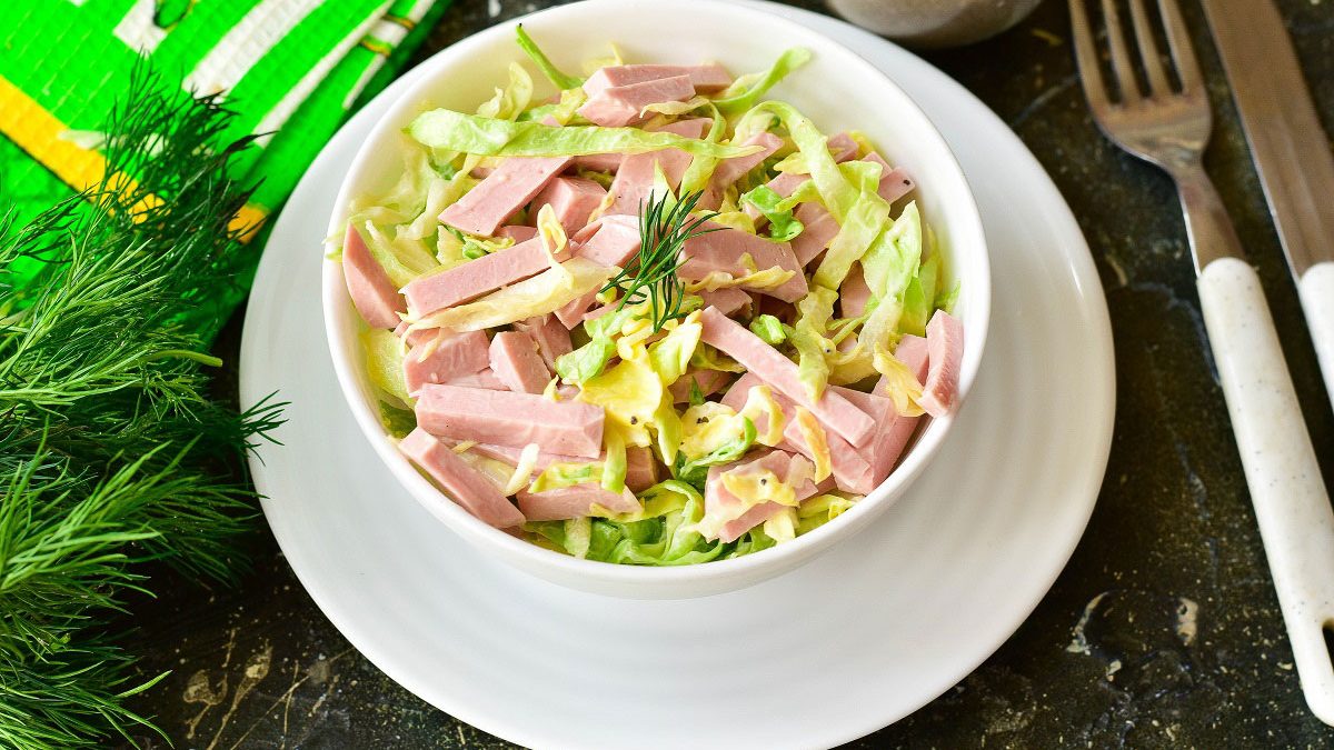 Salad “Gomelchanka” – juicy, tasty and satisfying