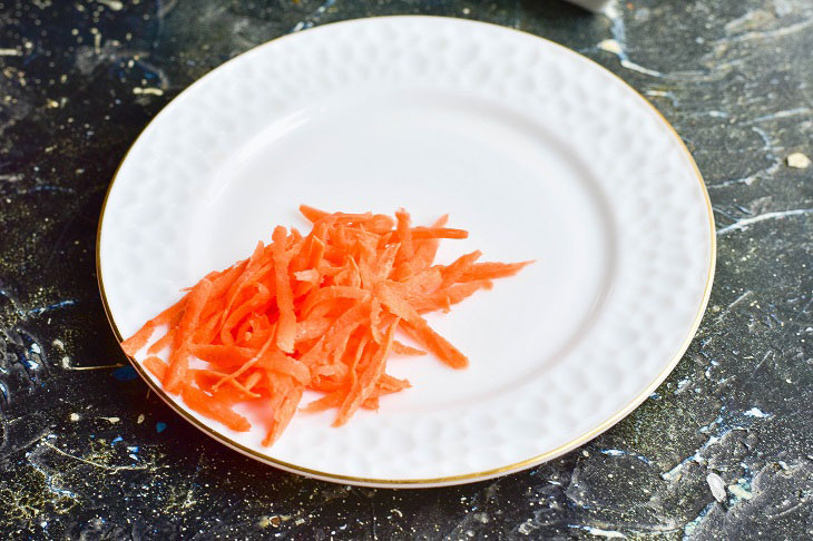 Salad "Garden" - bright and quite healthy