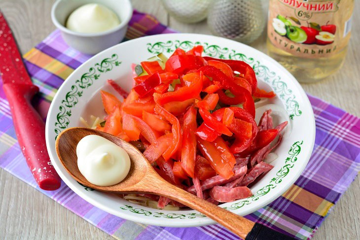 Salad "Mexico" - original and memorable