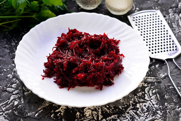 Beet salad "Agatha" - bright and very tasty