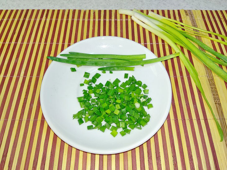 Spring salad "Crocuses" - festive and tasty