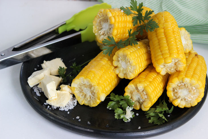 Corn on the cob - a good old classic recipe