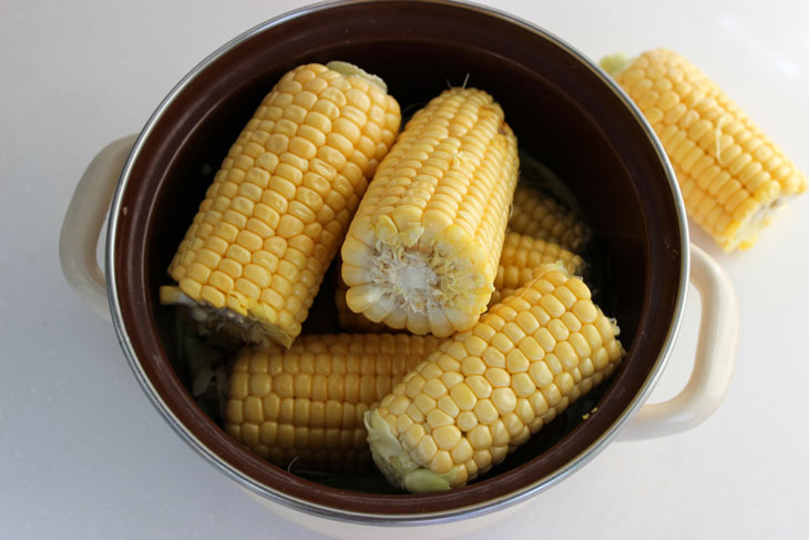 Corn on the cob - a good old classic recipe