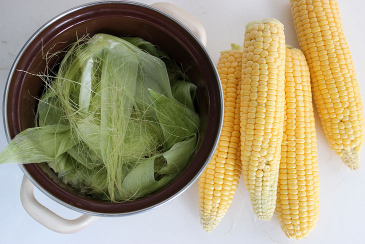 Corn on the cob - a good old classic recipe
