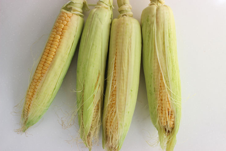 Corn on the cob - a good old classic recipe