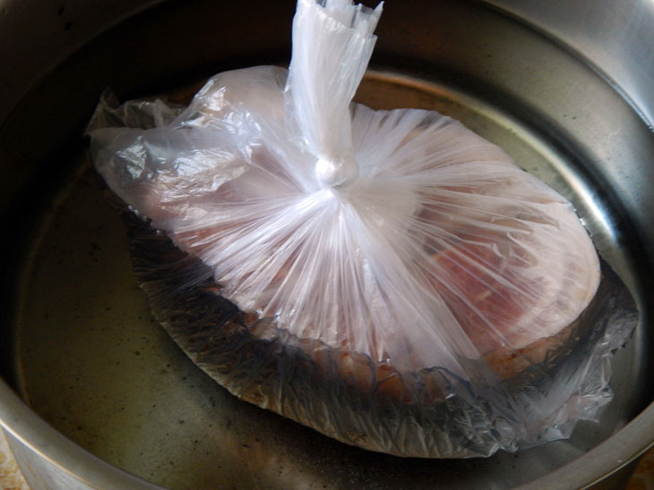 Soft lard in a bag is fragrant and cooks quickly!