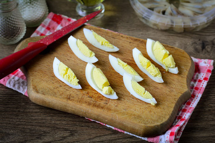 Salad "Fisherman's Dream" - healthy, original and tasty