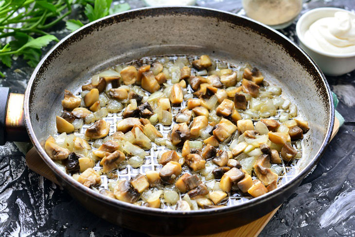 Salad "Metelitsa" - a wonderful winter dish