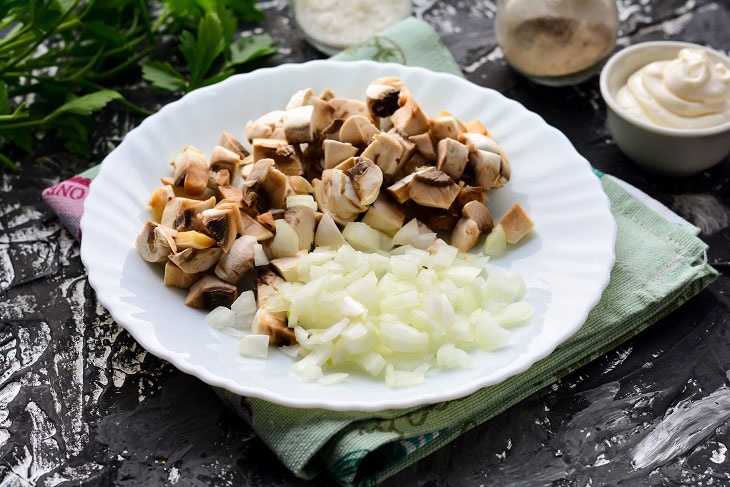 Salad "Metelitsa" - a wonderful winter dish