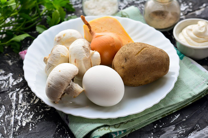 Salad "Metelitsa" - a wonderful winter dish