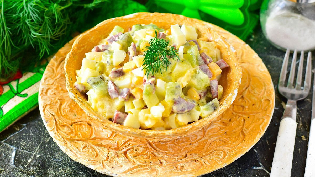Salad “Tropicanka” – an interesting and original recipe