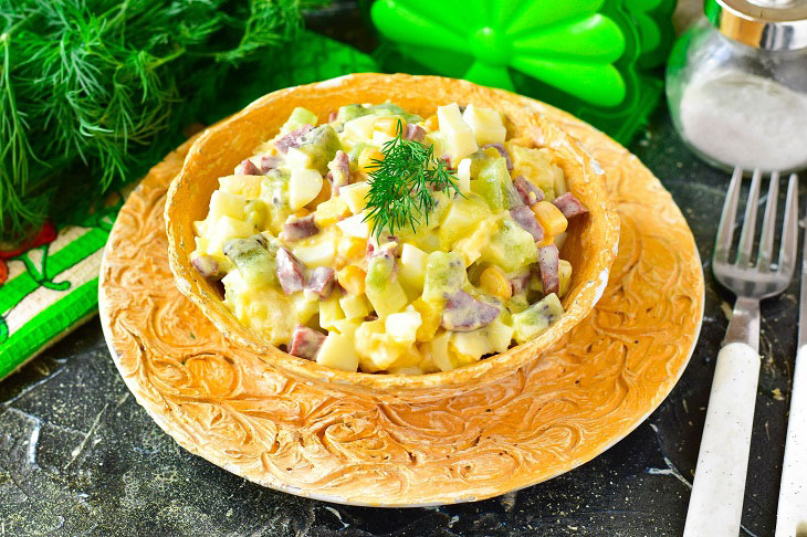 Salad "Tropicanka" - an interesting and original recipe