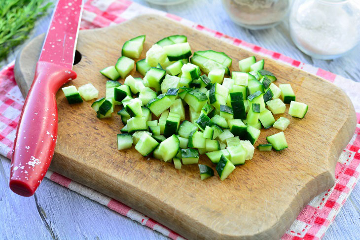 Salad "Ocean" - a delicious and harmonious dish