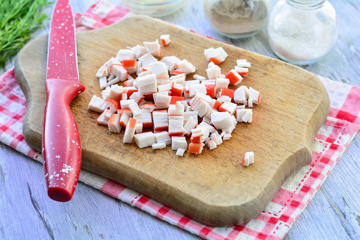 Salad "Ocean" - a delicious and harmonious dish