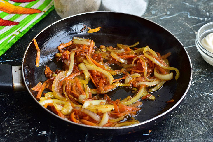 Salad "Privereda" - an original and unusual recipe