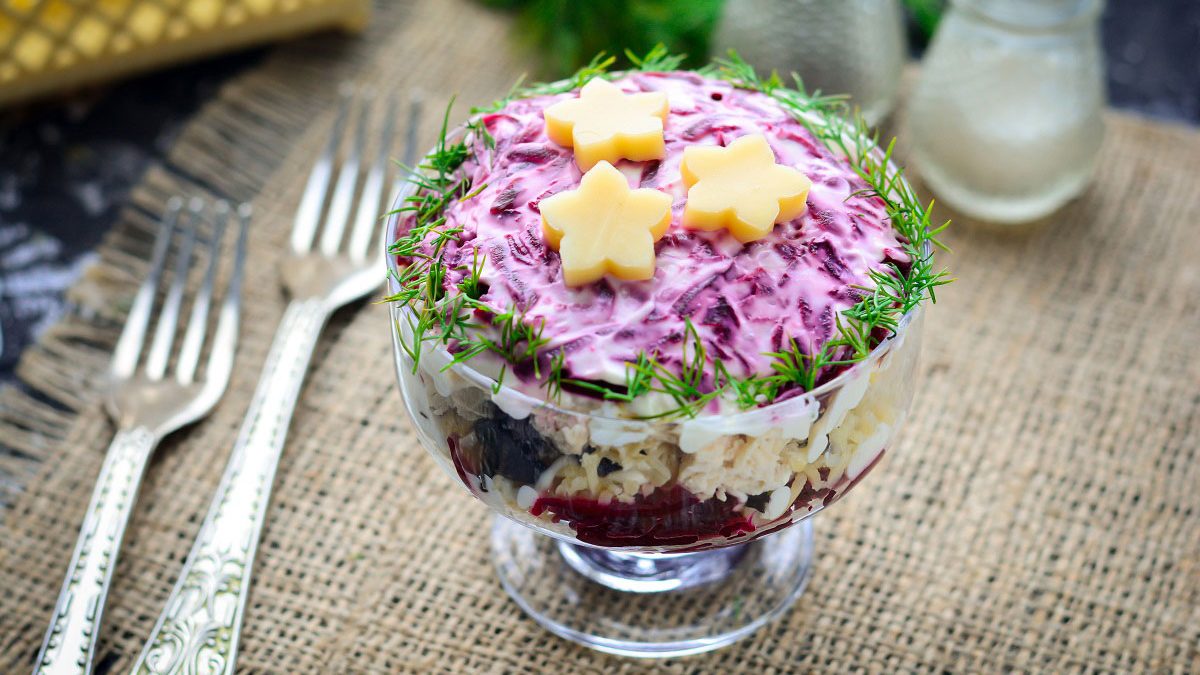 Stargazer salad – bright and juicy