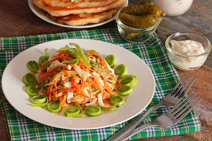 Salad "Zhigulevskiy" - tasty and satisfying