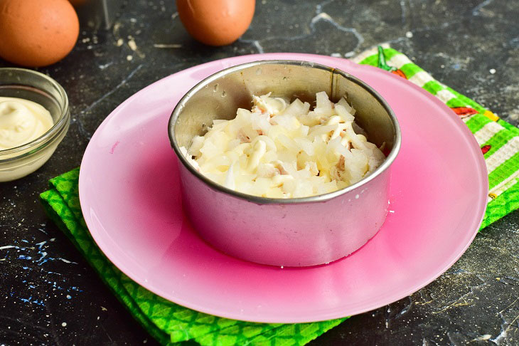 Cloud salad - an original and budget recipe