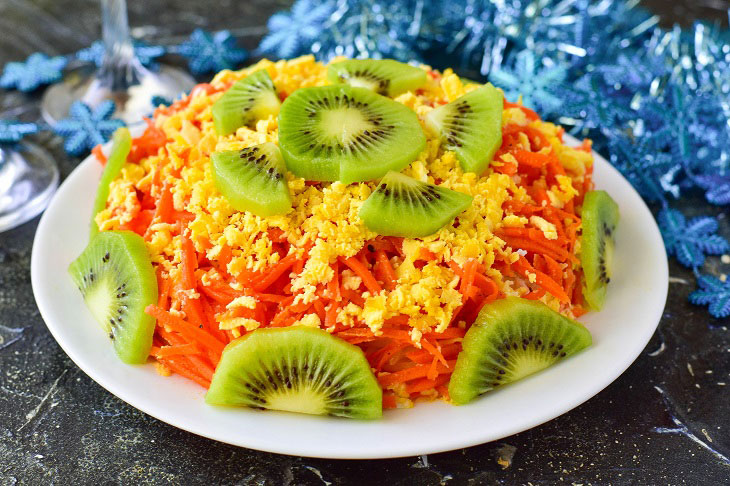 Salad "Africa" ​​- a bright and festive recipe