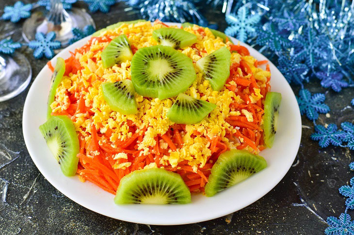 Salad "Africa" ​​- a bright and festive recipe