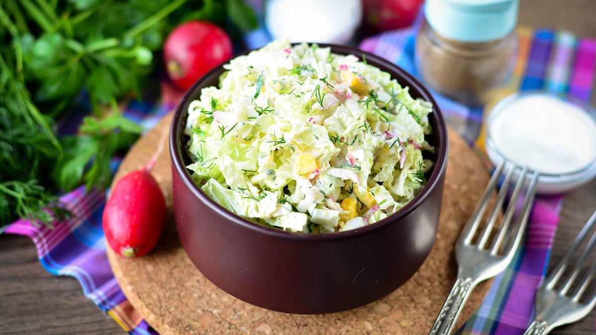 Salad “Navruz” – elegant, healthy and fragrant