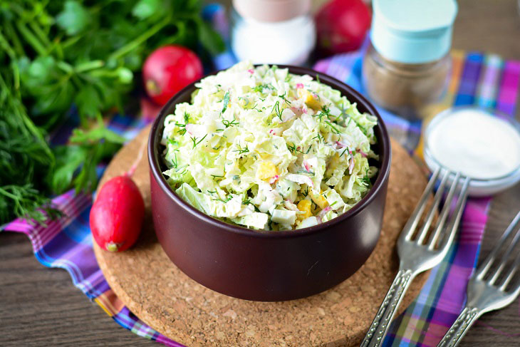 Salad "Navruz" - elegant, healthy and fragrant