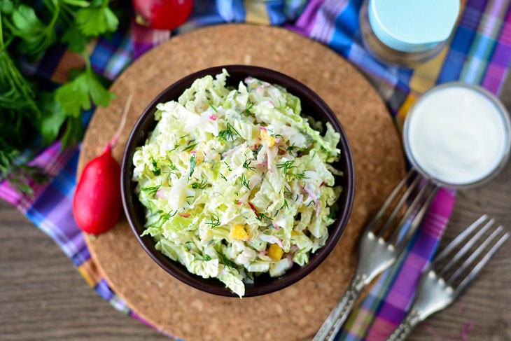 Salad "Navruz" - elegant, healthy and fragrant