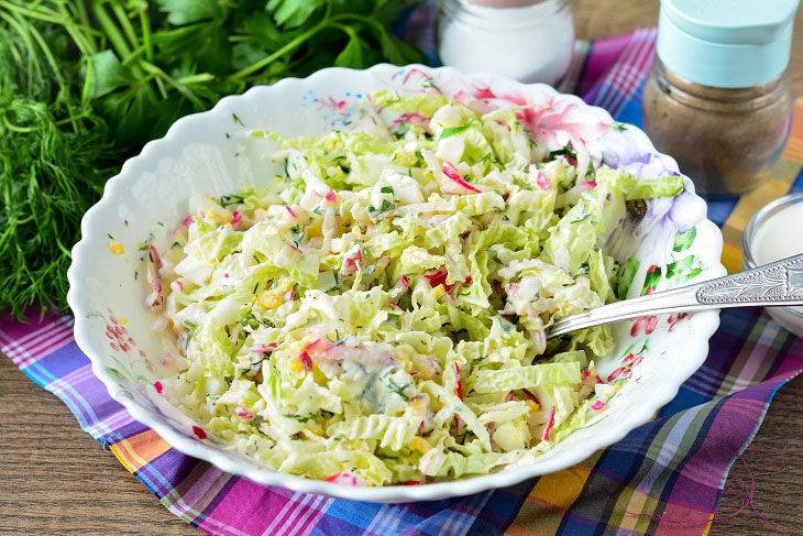 Salad "Navruz" - elegant, healthy and fragrant