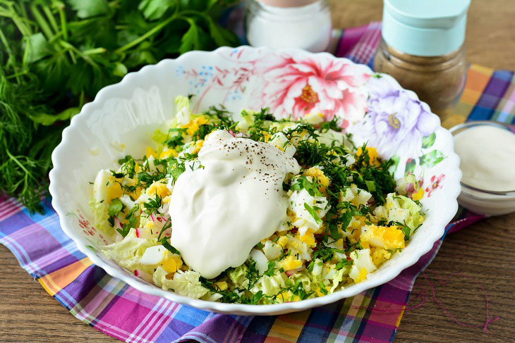 Salad "Navruz" - elegant, healthy and fragrant