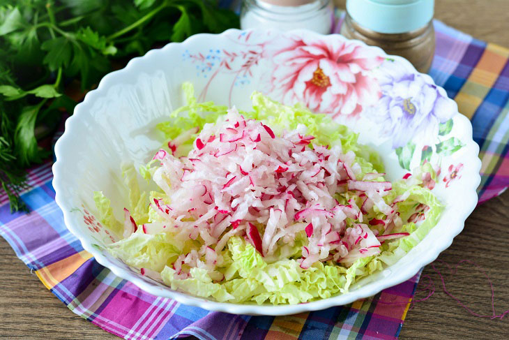 Salad "Navruz" - elegant, healthy and fragrant