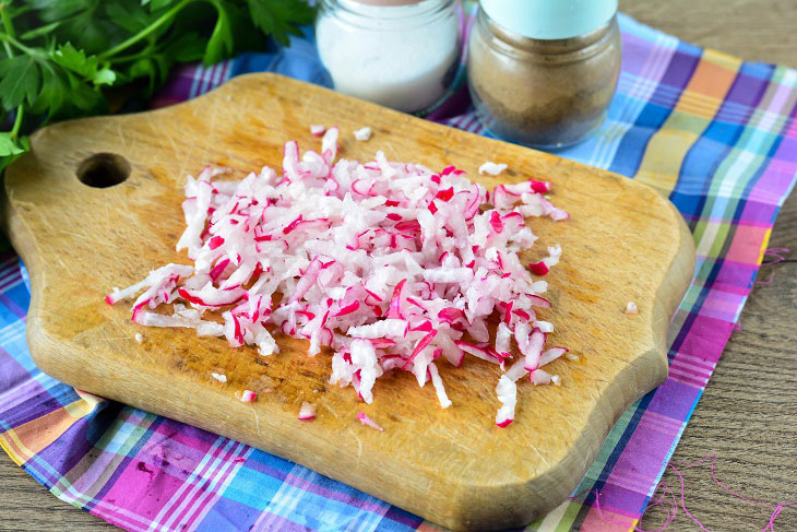 Salad "Navruz" - elegant, healthy and fragrant