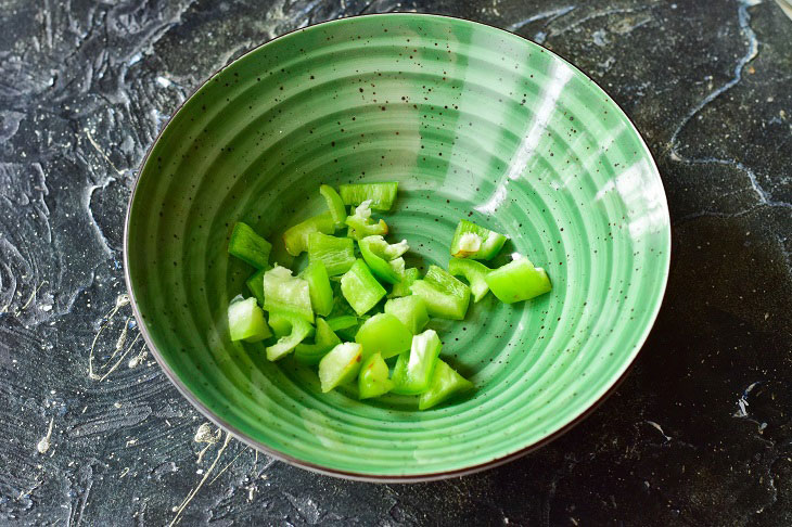 Salad "Cupid's Arrow" - simple, healthy and tasty