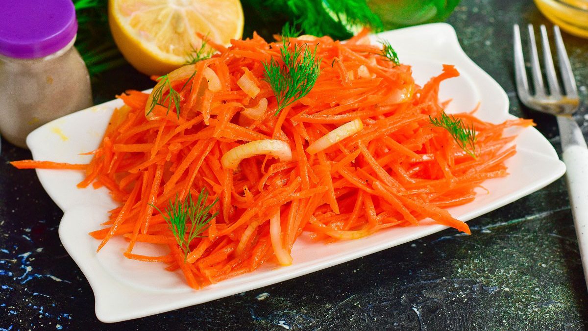 French carrot salad – healthy and original